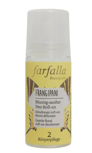 farfalla, farfalla - Frangipani,Blumig-sanfterDeoRoll-on, 50 ml