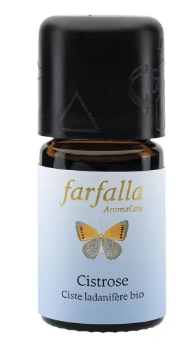 Farfalla ätherisches Öl Cistrose bio Wildsammlung (5ml)