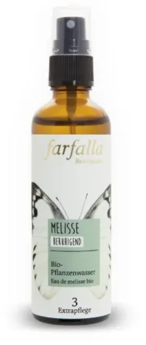 farfalla, farfalla - Melisse,Bio-Pflanzenwasser,beruhigend, 75 ml