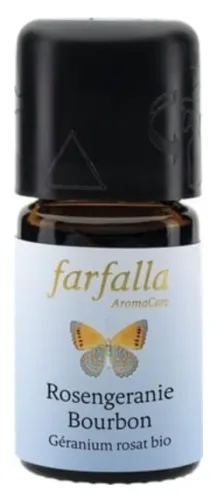 Farfalla Rosengeranie Bourbon Ätherisches Öl Grand Cru (5ml)