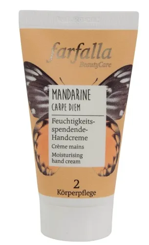 farfalla, farfalla - MandarineCarpeDiem,FeuchtigkeitsspendendeHandcreme, 50 ml