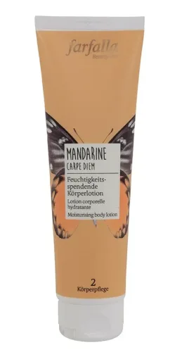 farfalla, farfalla - MandarineCarpeDiem,FeuchtigkeitsspendendeKörperlotion, 150  ml