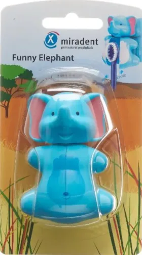 HERBA, Funny Animal Zahnb&uuml;rstenhalter Elefant