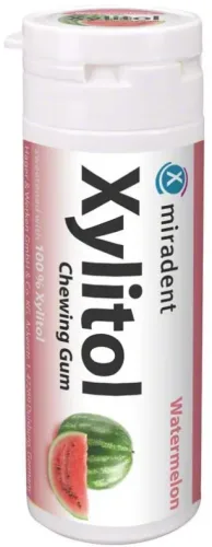 HERBA, Miradent.Xylitol Wassermelone Chewing Gum, 30 St.