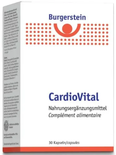 Burgerstein CardioVital Kapseln (30 Stk)
