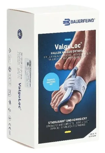 BAUERFEIND, Bauerfeind ValguLoc Stabilorthese Gr3 rechts titan