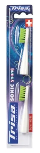 Trisa Ersatzset Sonic Pro Clean Young (2 Stk)