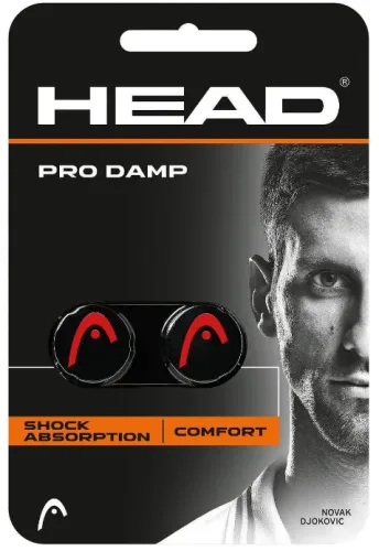 HEAD PRO DAMP schwarz / rot (2 Stk)