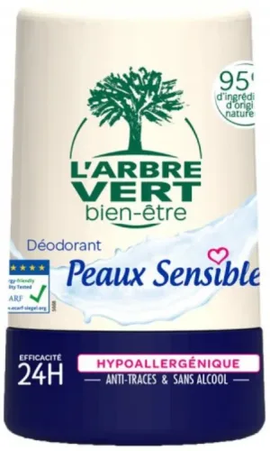 L'ARBRE VERT Öko Deodorant für empfindliche Haut (50ml)
