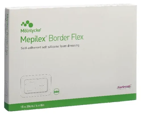 Mepilex Border Flex Schaumverband 15x20cm (5 Stk)