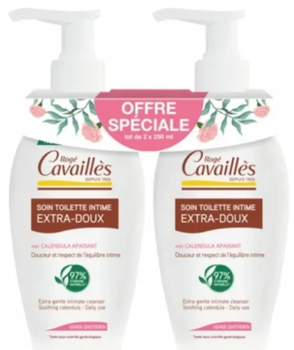 Roge Cavailles Intimwaschgel Extra Sanft (2x250ml)