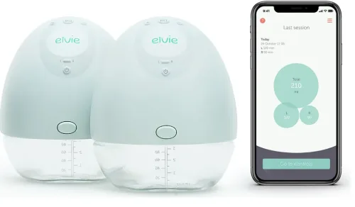 Elvie, Elvie -  Pump - elektrische Milchpumpe, Weiss