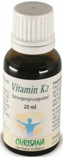 Chrisana, CHRISANA Vitamin K2 Tropfen Pip Fl 20 ml