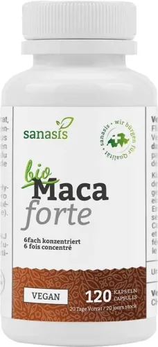 sanasis BIO MACA forte Kapseln (120 Stk)