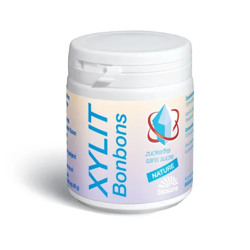 Biosana Xylit Bonbons Nature (80 Stk)