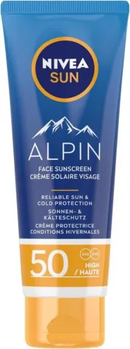 NIVEA SUN - Sun Alpin Sonnencreme Gesicht LSF 50, 50 ml