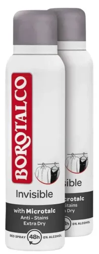 Borotalco Deo Invisible Spray (2x150ml)
