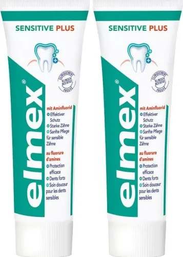 Elmex, ELMEX SENSITIVE Zahnpasta Duo 2 x 75 ml
