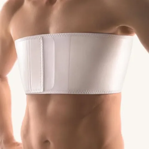 Bort, Bort Rippengürtel Herren 16cm M -96cm weiss