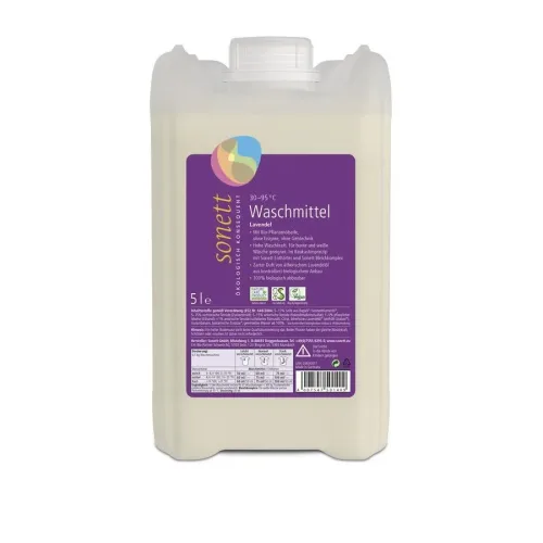 Sonett Waschmittel Lavendel 30°-95°C (5l)