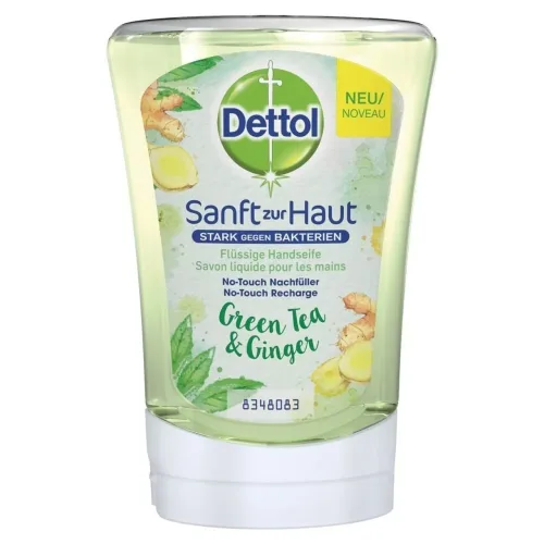 Dettol No-Touch Handseife Nachfüllung Grüner Tee & Ingwer (250ml)