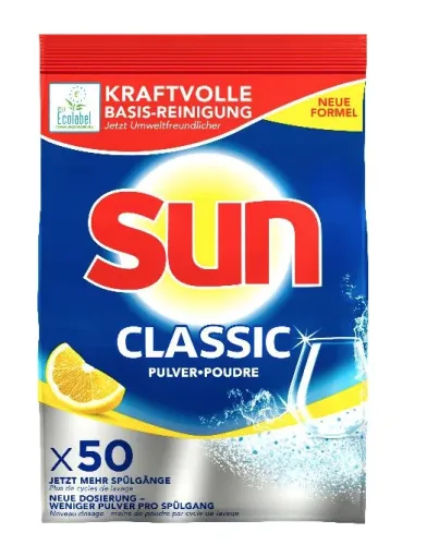 Sun Classic Geschirrspüler Pulver Refill Lemon (950g)