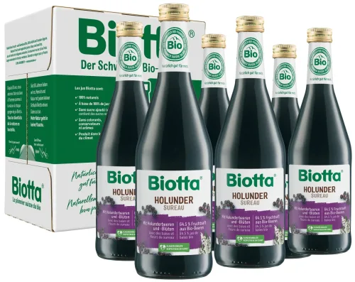 Biotta Bio Holunder (6x5dl)