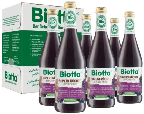 Biotta Bio Superfrüchte (6x5dl)