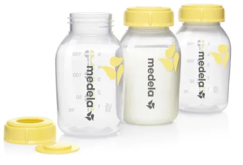3er-Pack Babyflaschen für Muttermilch, 150 ml