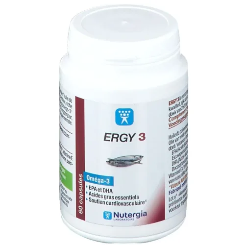 Nutergia ERGY 3 Kapseln (60 Stk)