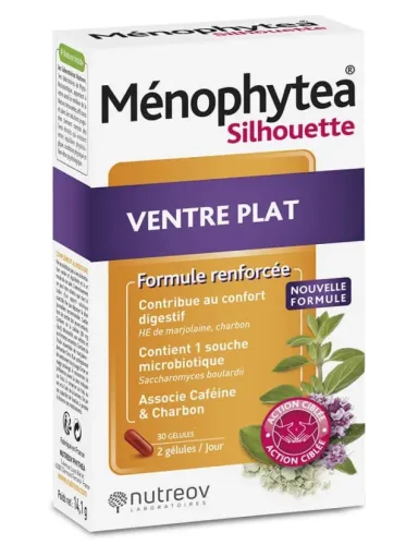 Menophytea Silhouette Ventre Plat Kapseln (30 Stk)
