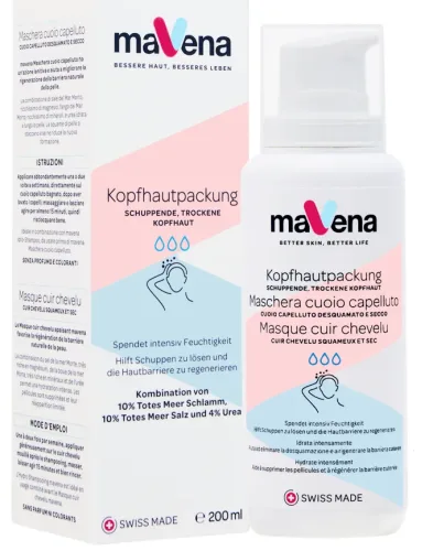 Mavena, MAVENA Kopfhautpackung Disp 200 ml