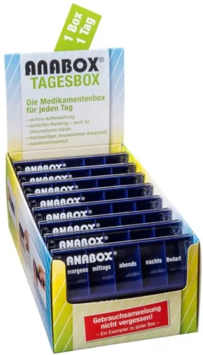 Anabox Medidispenser 7 Tage blau (1 Stk)