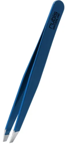 RUBIS, Rubis Pinzette gerade, blau, Inox