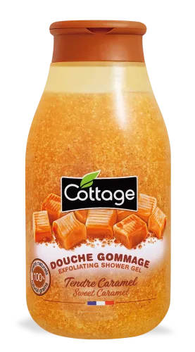 Cottage - Dusche Peeling Karamell, 270 ml
