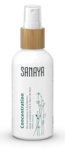 SANAYA Aroma & Bachblüten Spray Concentration Bio (100ml)