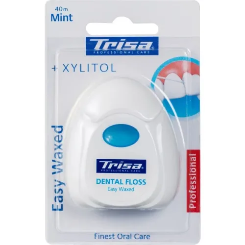 Trisa Zahnseide Easy Waxed Mint (40m)