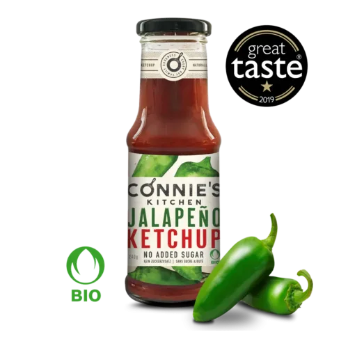 CONNIE'S KITCHEN Ketchup Jalapeno (230g)