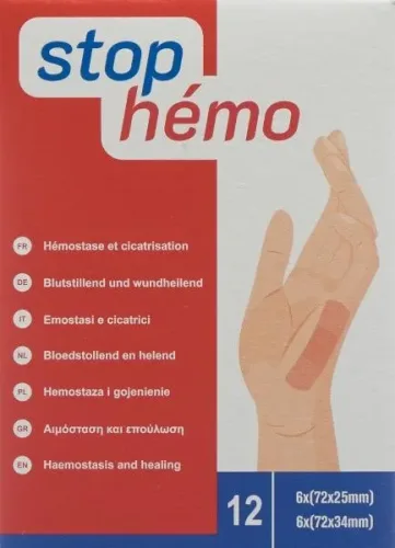 Stop Hémo, STOP HEMO Pflaster 12 Stk