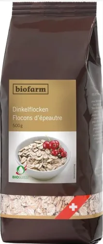 biofarm Dinkelflocken Knospe (500g)
