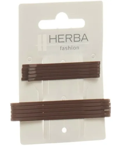 HERBA, FHH.Klemme gerade, braun, 10 Stk., 5.5 + 7 cm