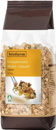 Biofarm Knuspermüesli Classic Knospe (500g)