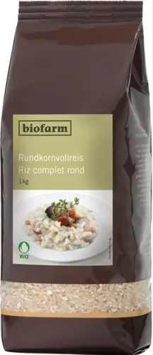 biofarm Rundkornvollreis Knospe (1kg)