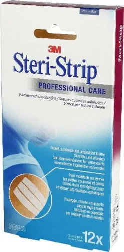 3M Steri-Strip 12x100mm weiss verstärkt (6 Stk)