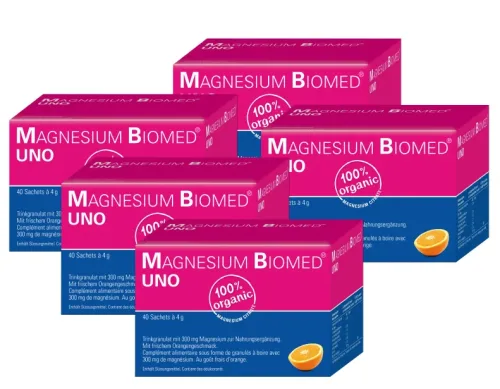 Biomed, Magnesium Biomed Uno Beutel (40 Stk)