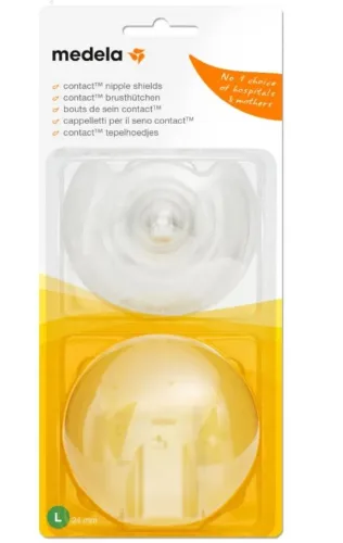 medela, 2er-Pack Stillhütchen Contact Größe M