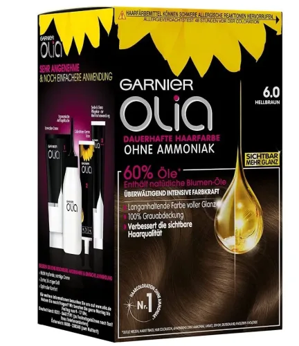 Garnier Olia Haarfarbe 6.0 Hellbraun (1 Stk)