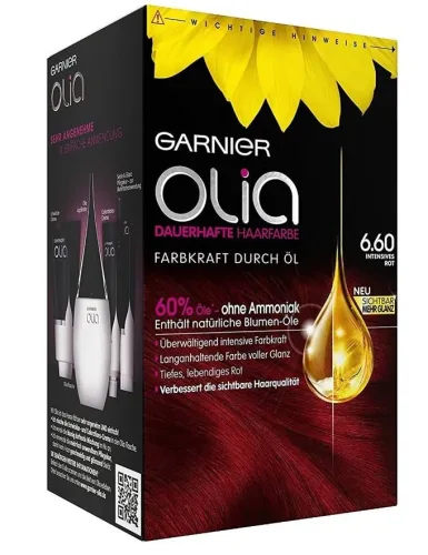 Garnier Olia Haarfarbe 6.6 Intensiv Rot (1 Stk)