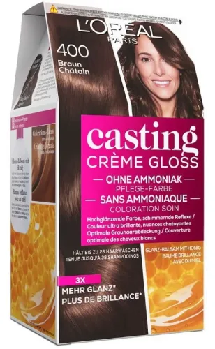 L'Oréal Casting Creme Gloss 400 Braun (1 Stk)