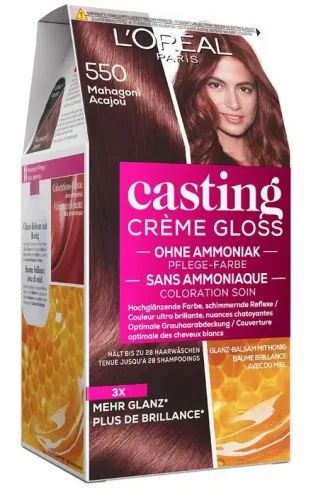 Casting Creme Gloss, Casting Creme Gloss Casting Crème Gloss 550 Mahagoni